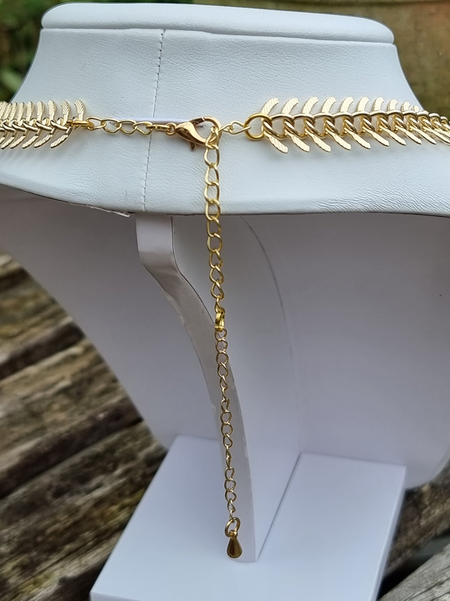 Luxury Blue and Gold Beaded Station Necklace | Gold Filigree | Faceted Crystal | Evening Jewellery | Handmade