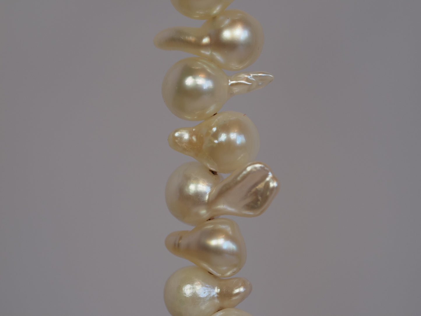 Cascading Pearl Drop Earrings | Cleopatra Akoya Pearls | Sterling Silver Stud | Handmade Bridal Earrings