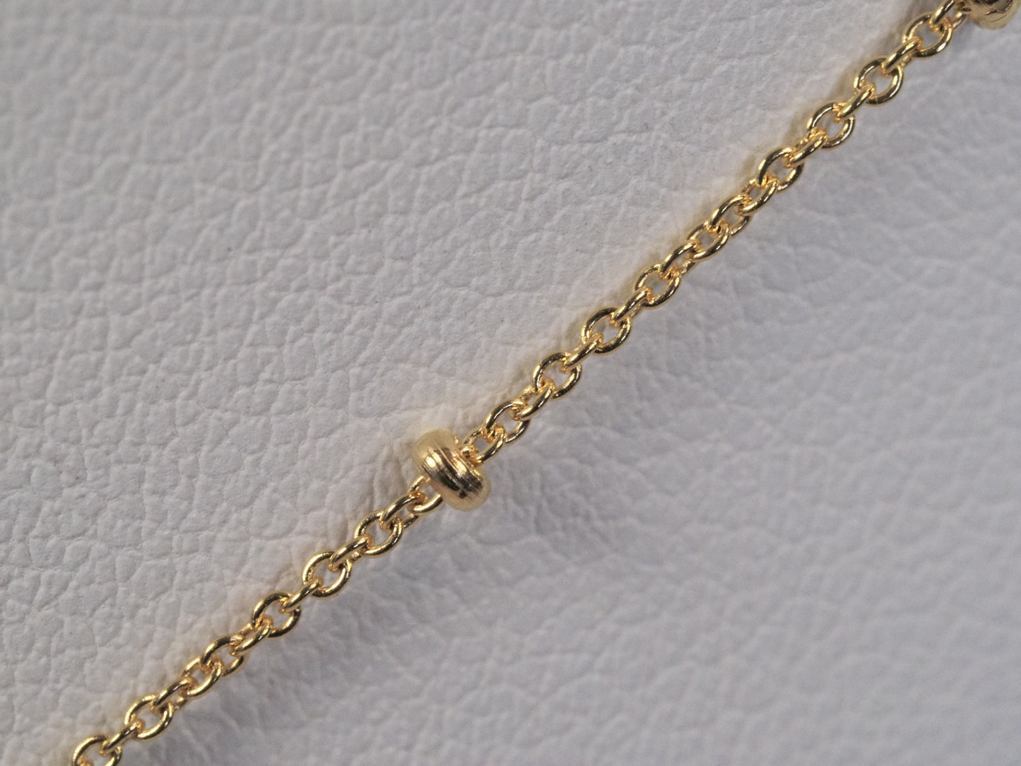 Kunzite and White Topaz Sterling Silver Pendant Necklace | 10ct Gemstones | Gold Plated 925 Silver | 18 Inch | Handmade Luxury Necklace